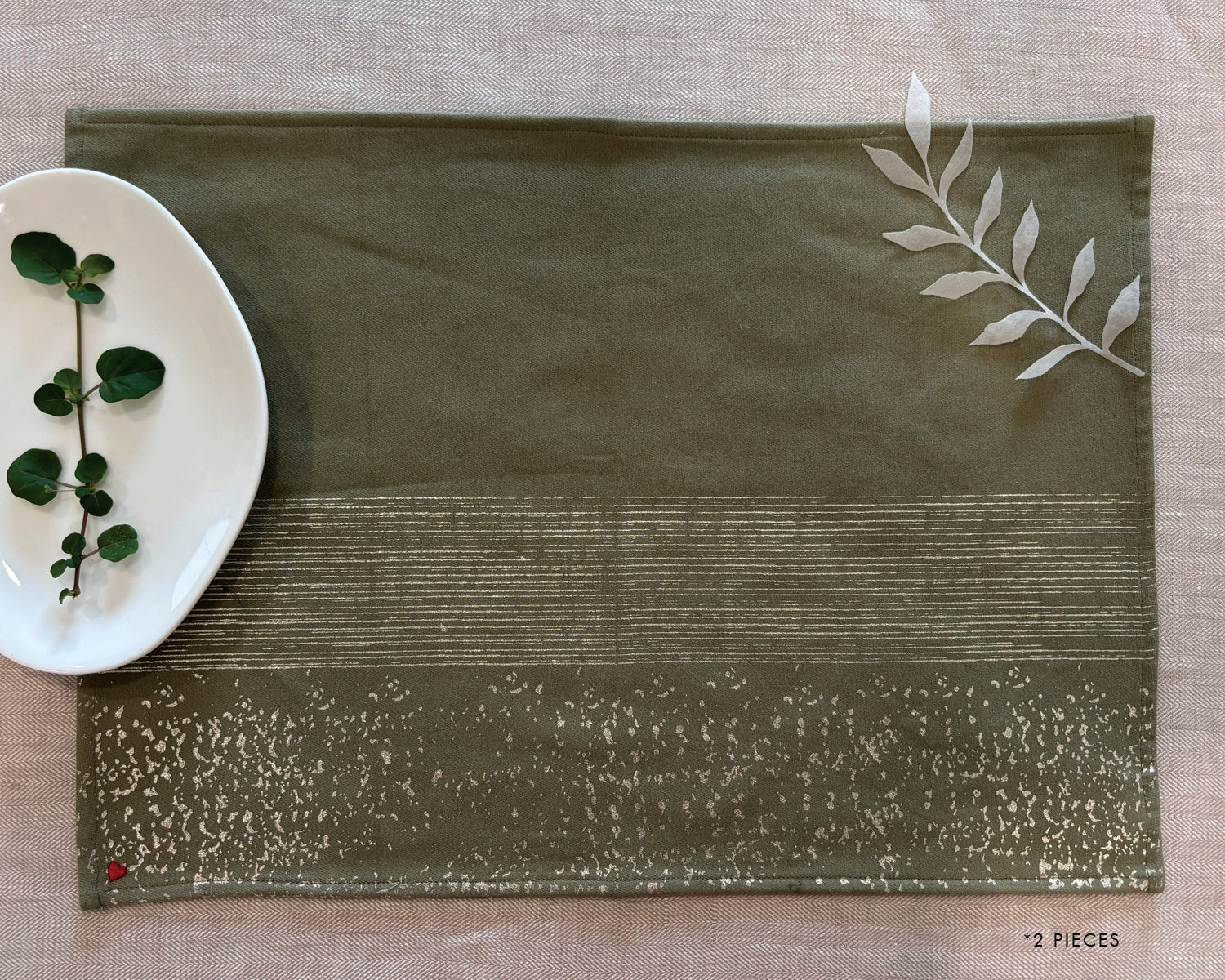 Varq Table Mat Set of 4 - Sage