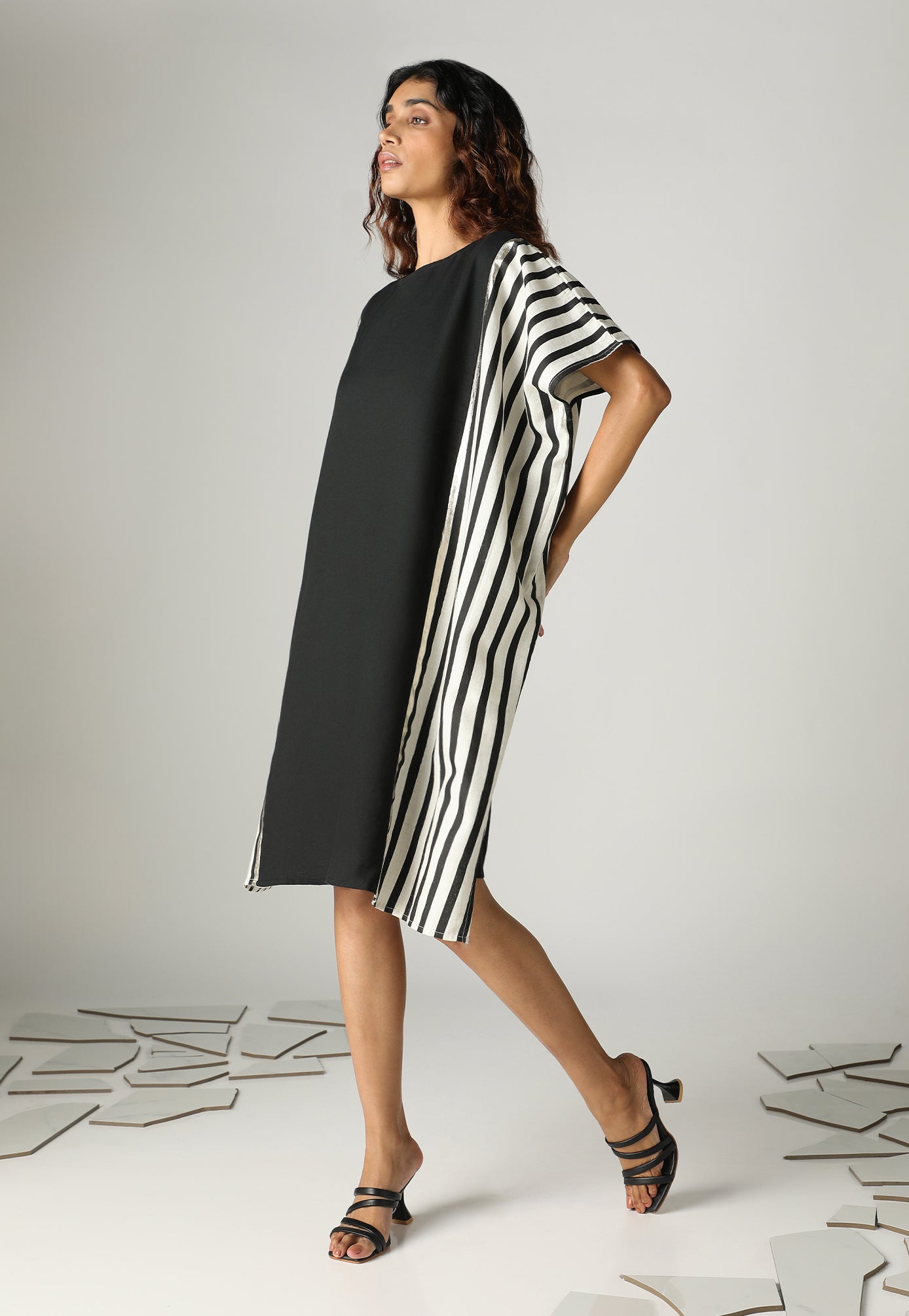 BEHIND BARS SQUARE DRESS