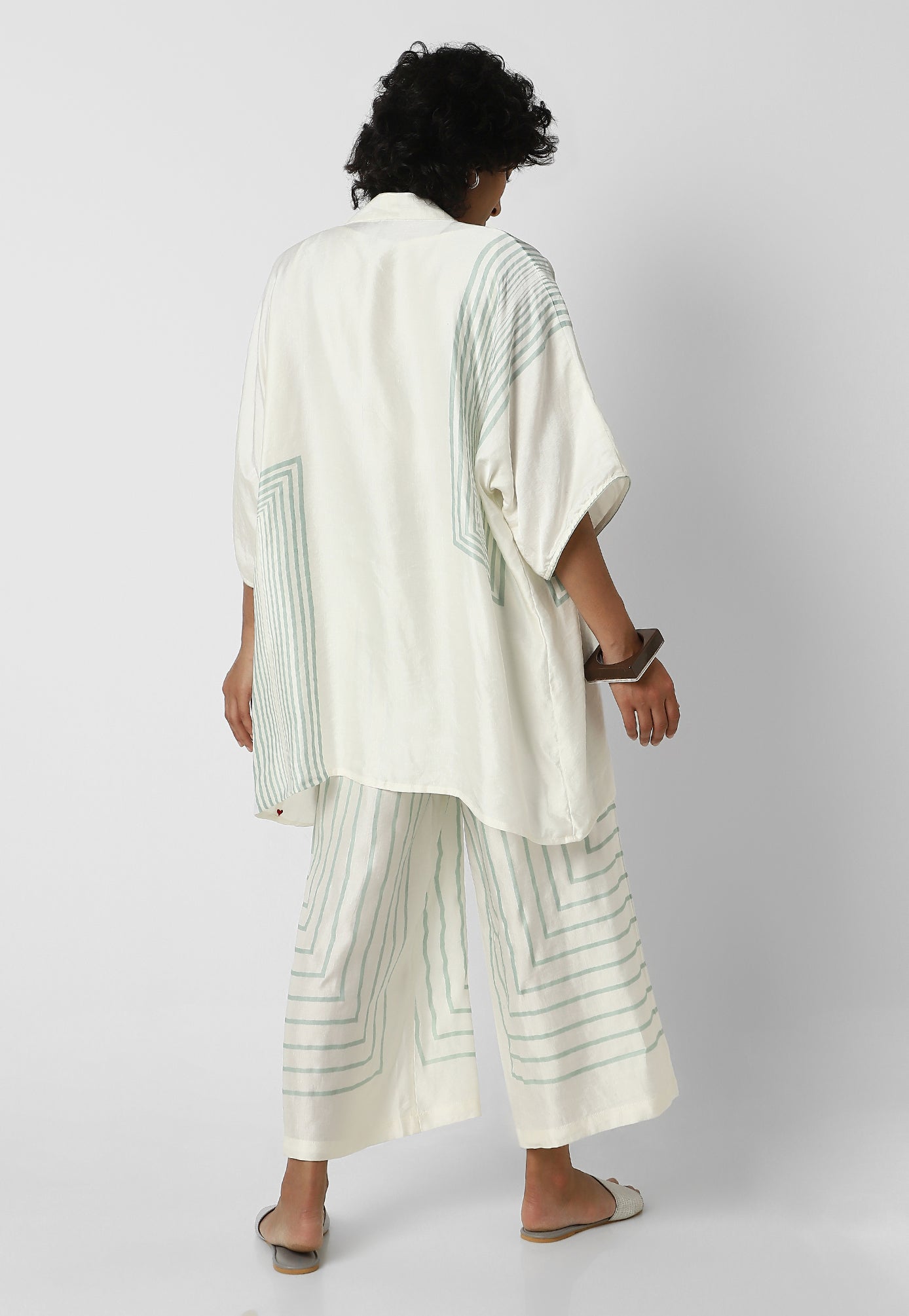 Box Maze Kimono Open Jacket