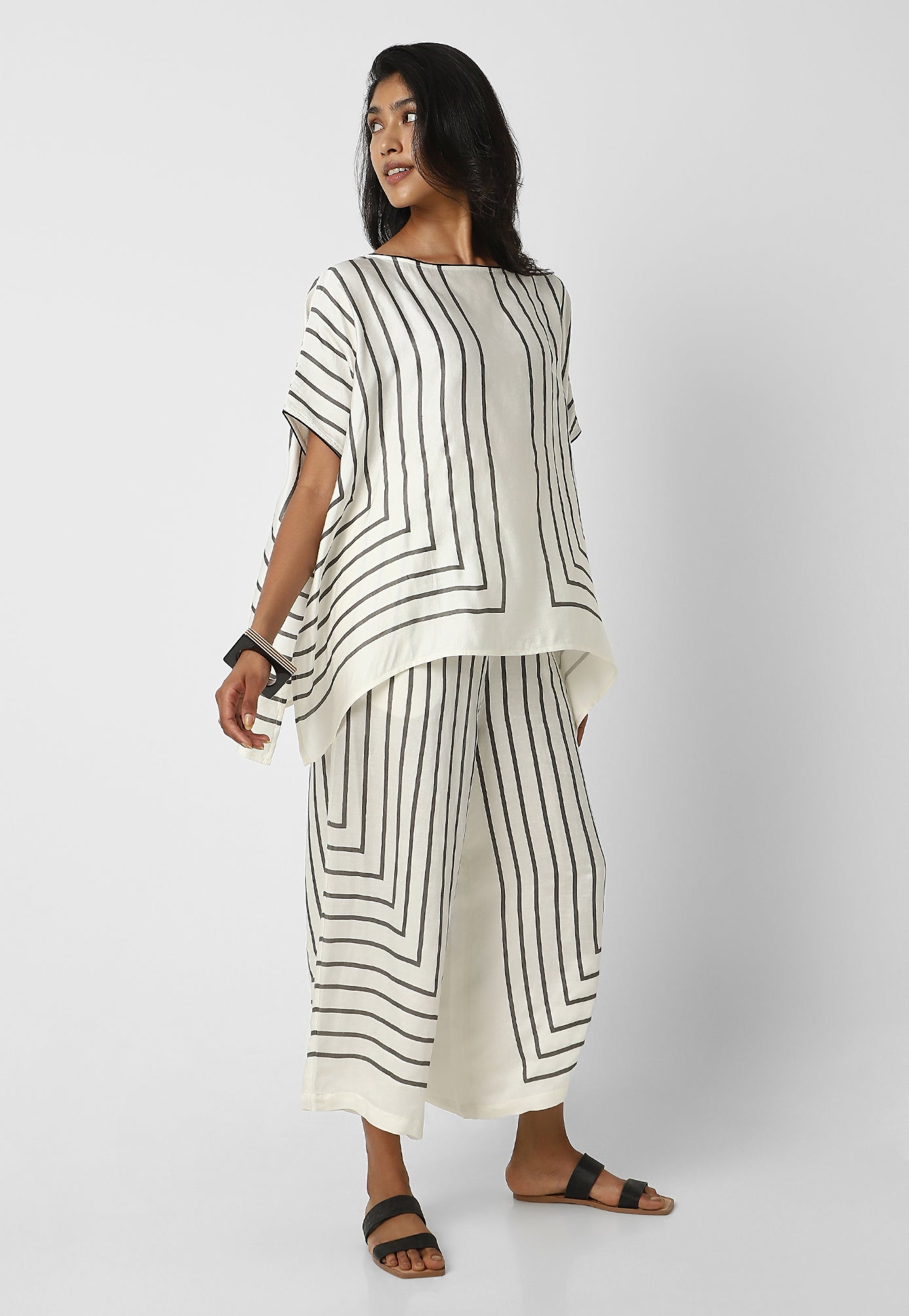 Box Maze Satin Co-ord