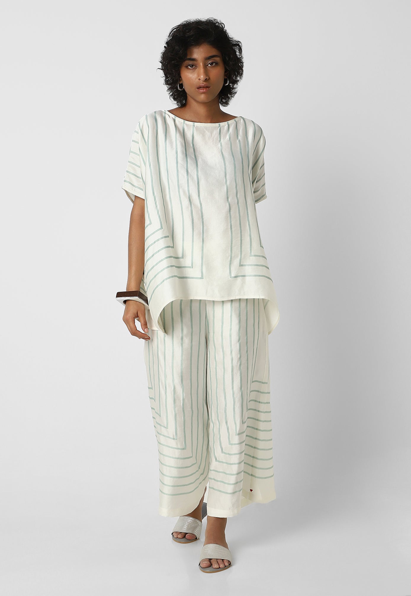 Box Maze Satin Co-ord