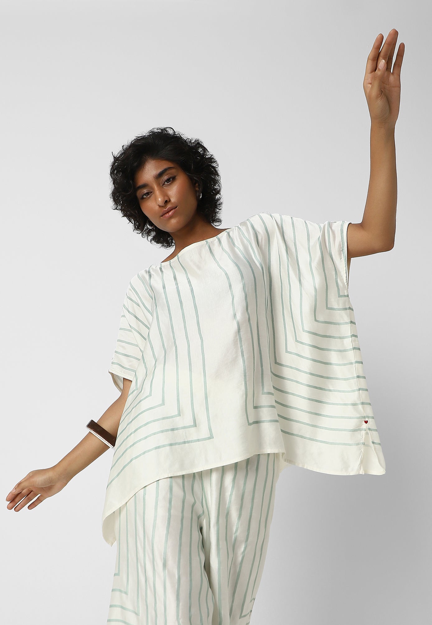 Box Maze Satin Co-ord