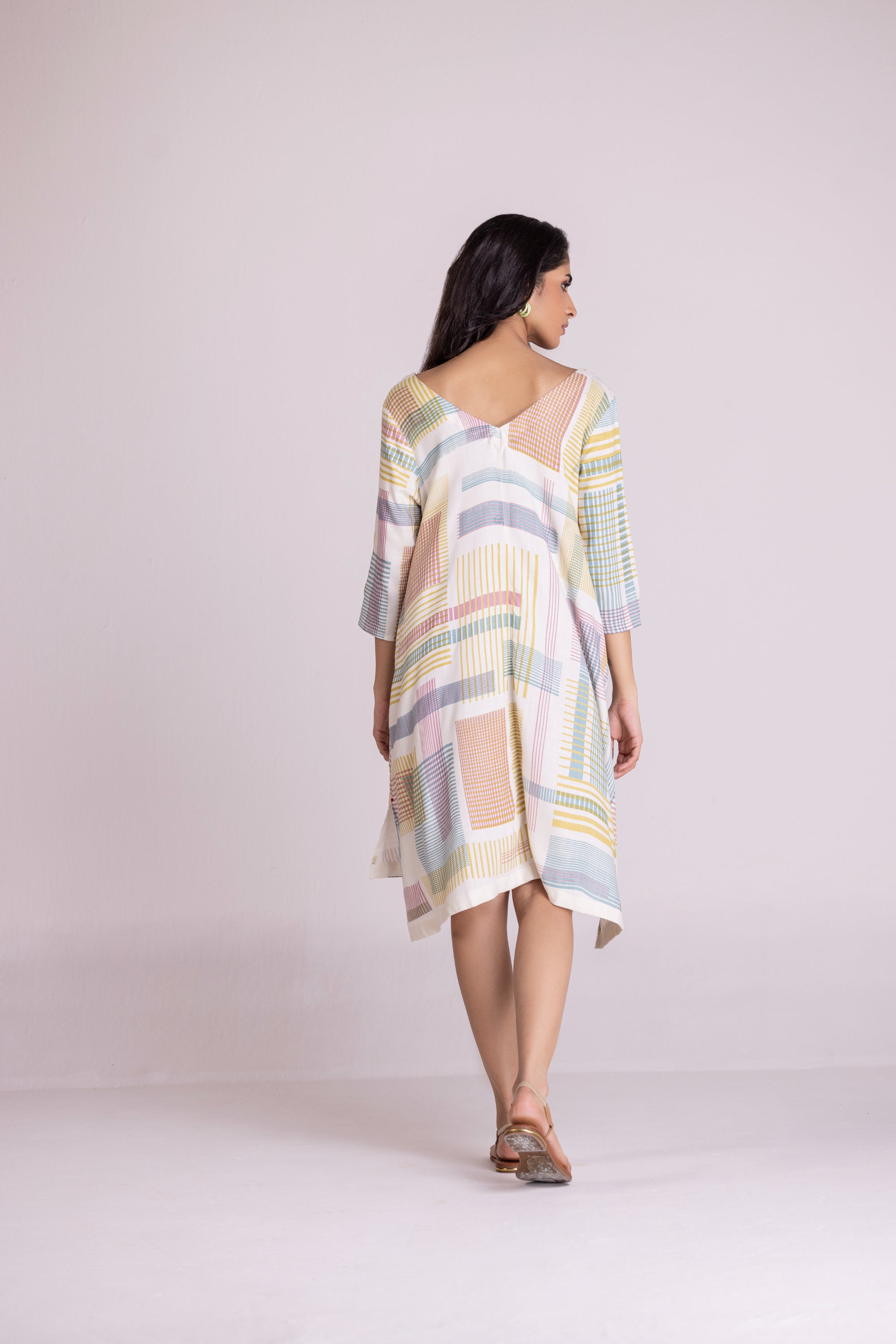 CHECKERS RHAPSODY DRESS