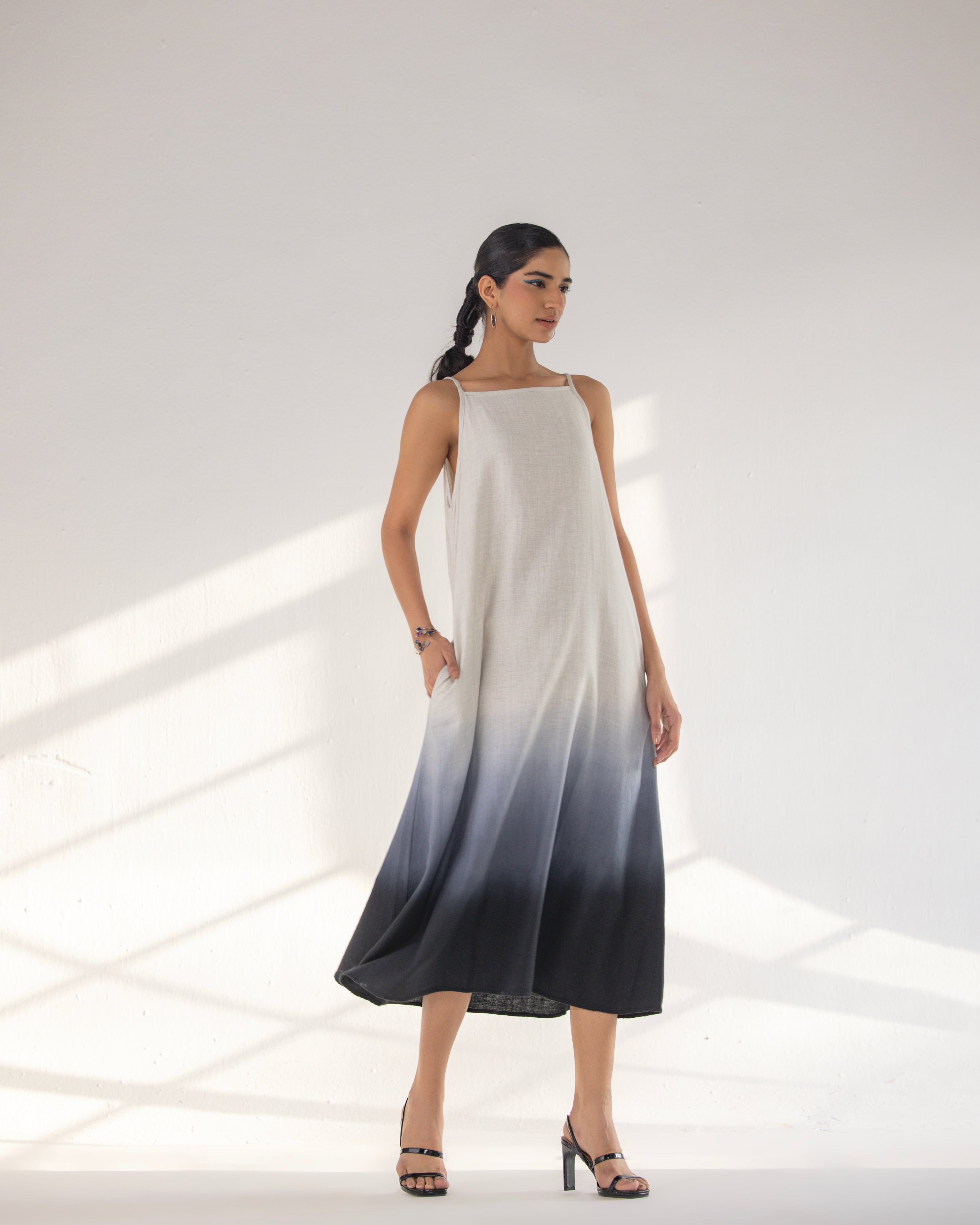 FADE Strap dress & Jacket