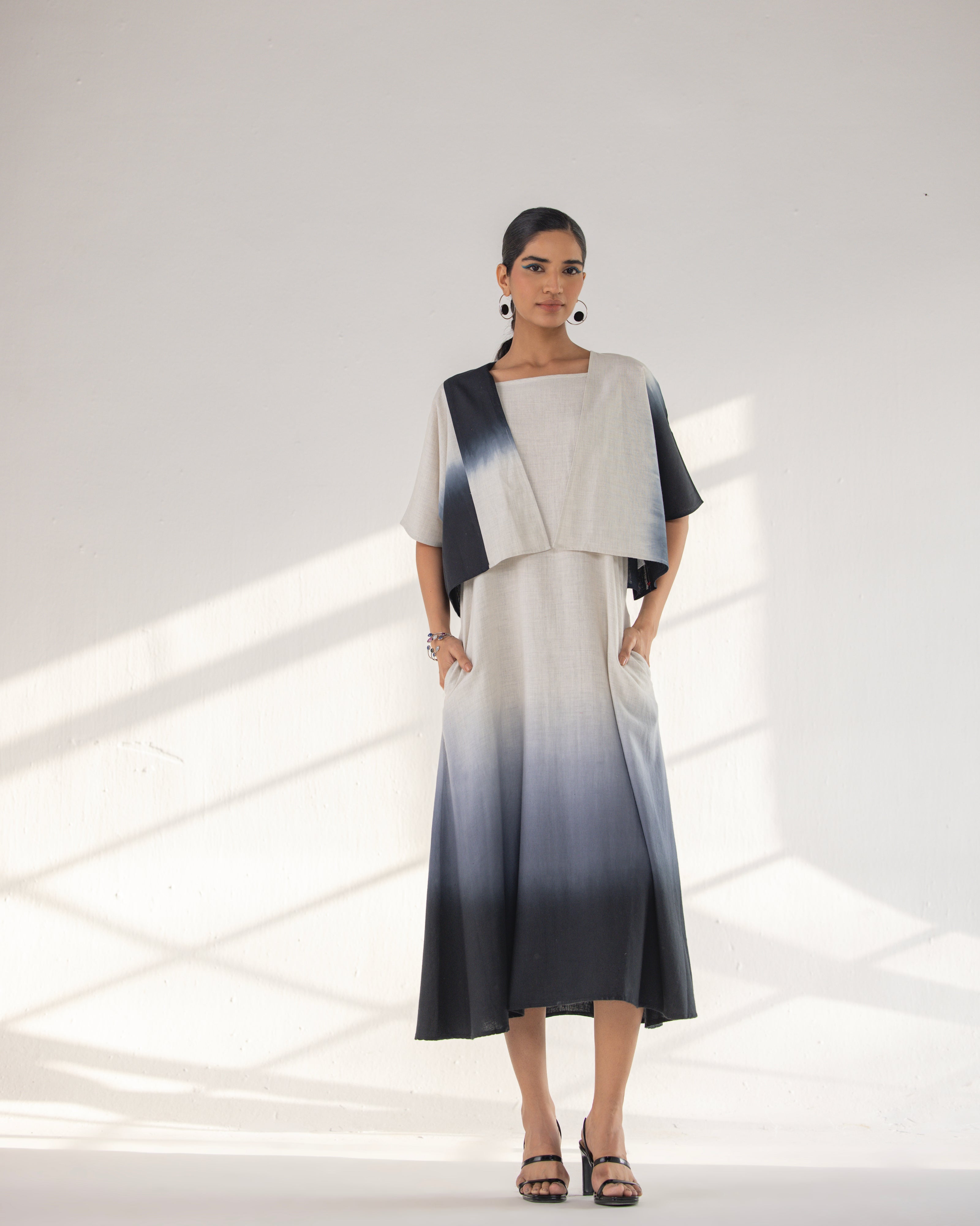 FADE Strap dress & Jacket