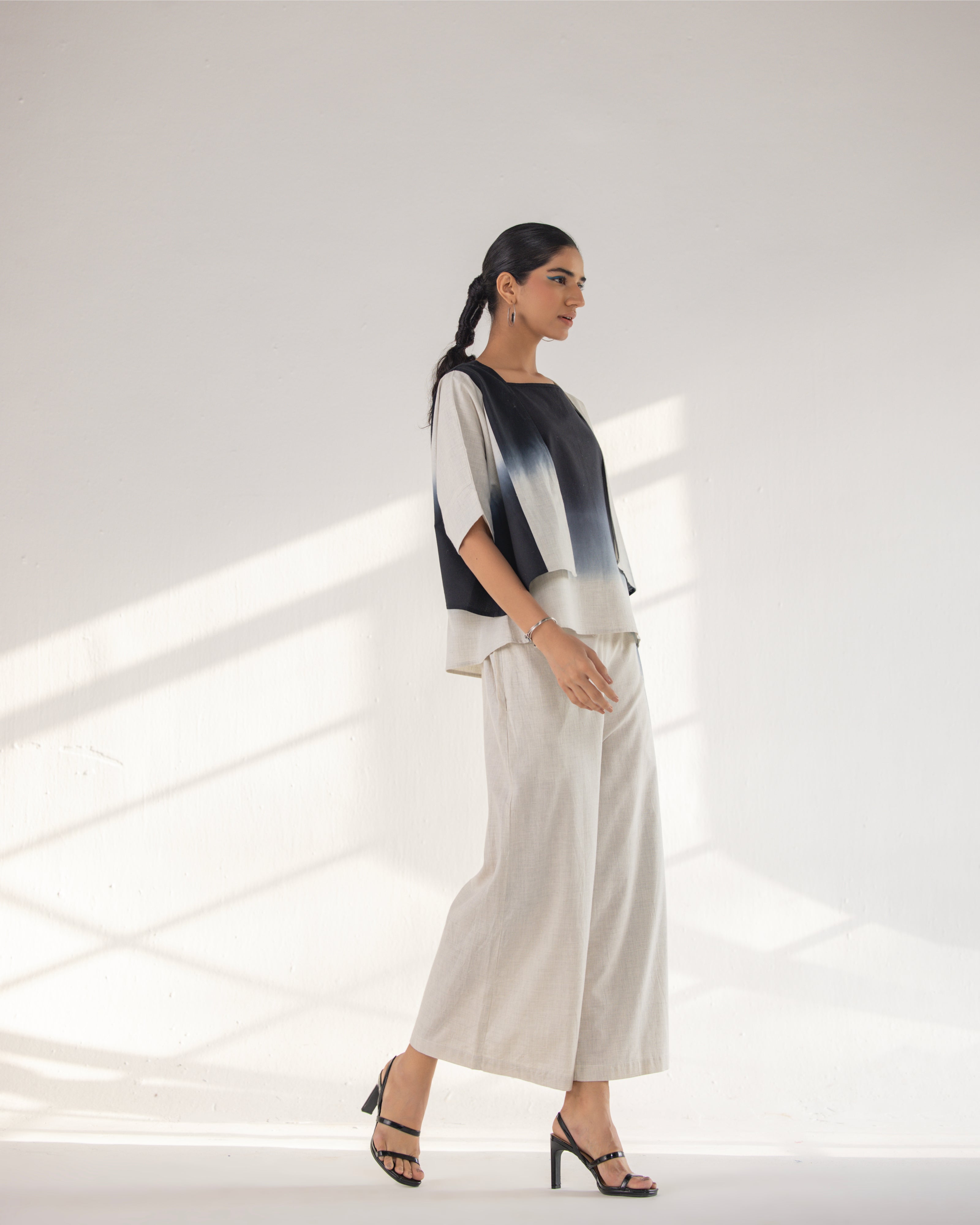 FADE STRAP TOP JACKET Set