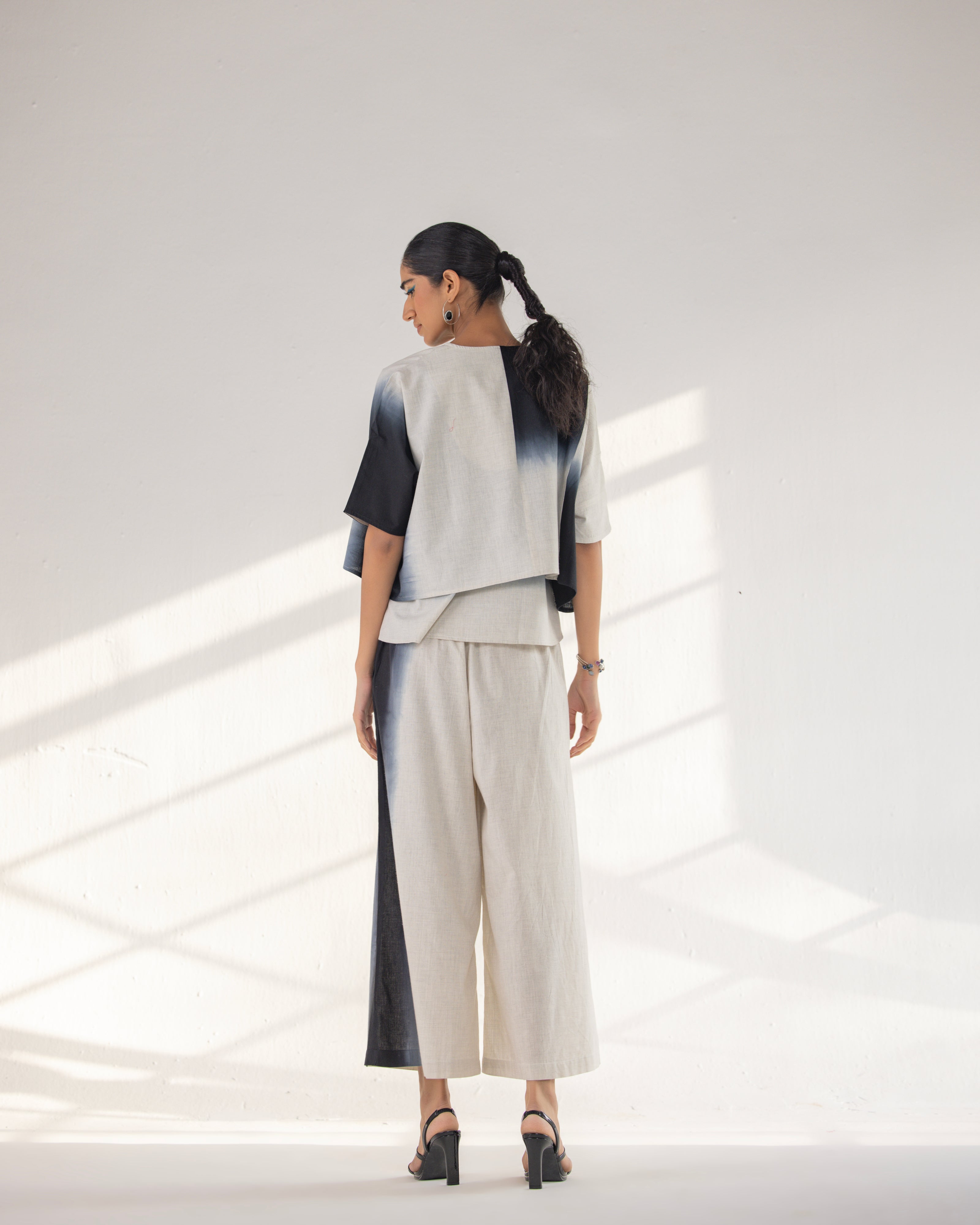 FADE STRAP TOP JACKET Set