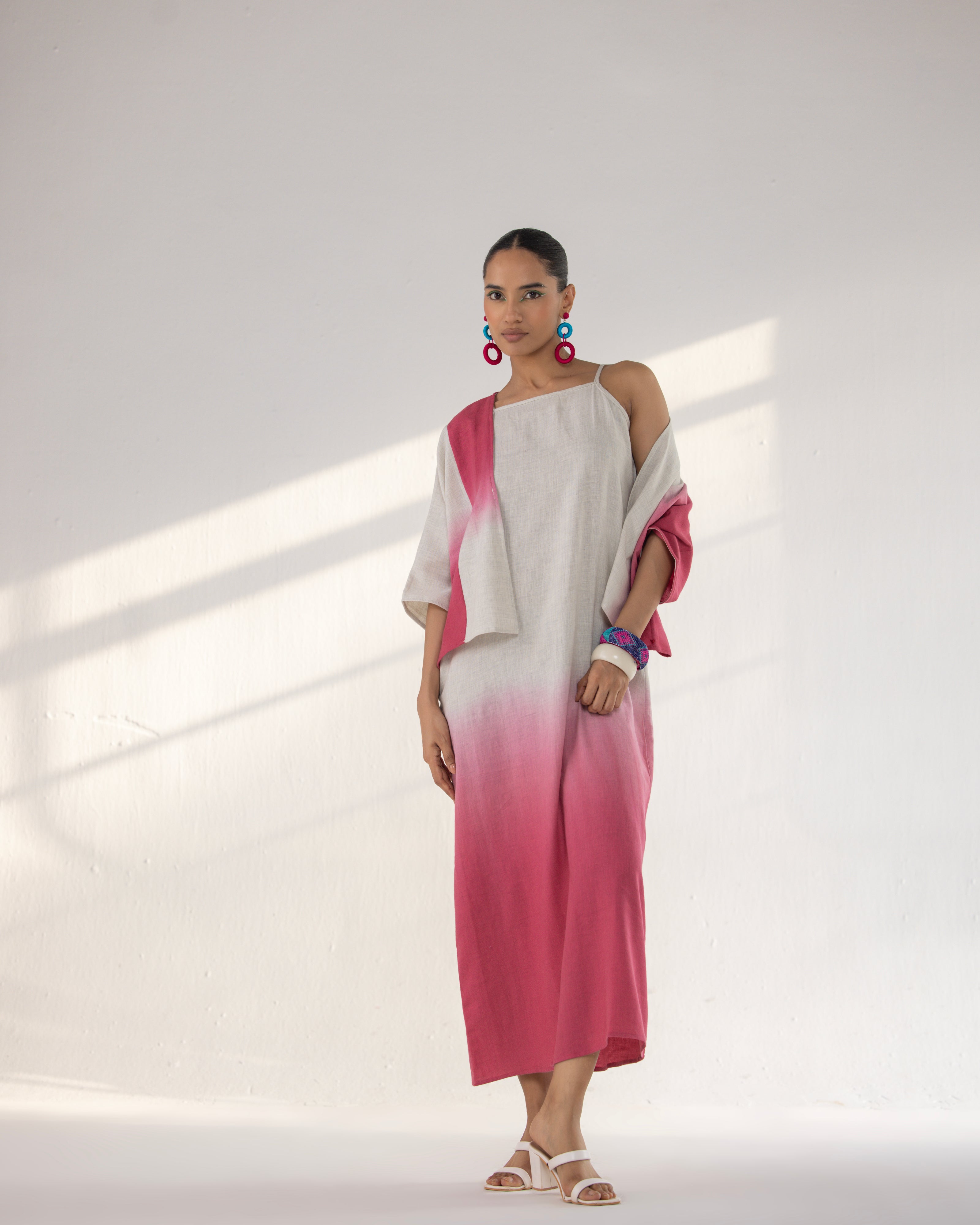 FADE Strap dress & Jacket