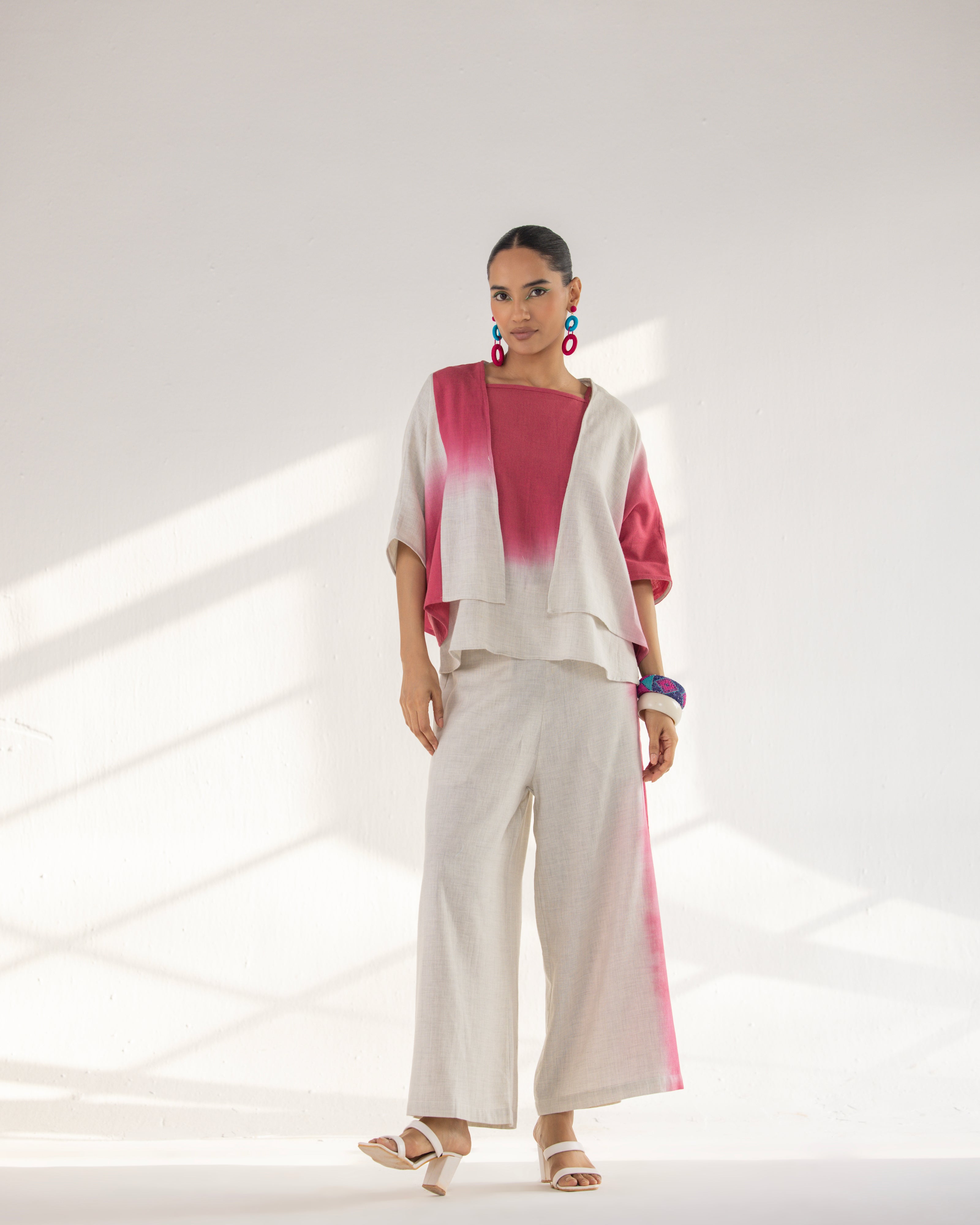 FADE STRAP TOP JACKET Set
