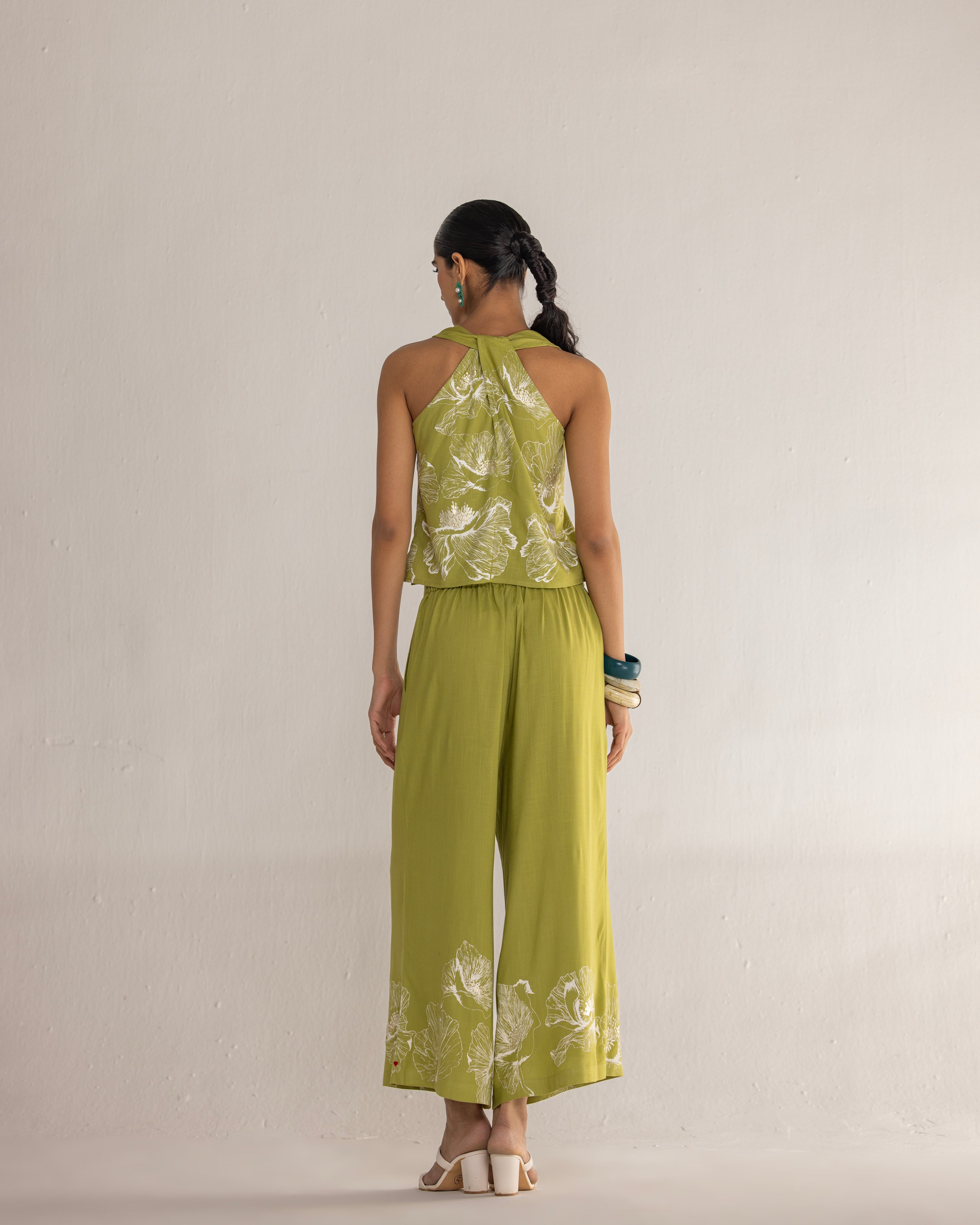 FLORAL WALTZ TWIST BACK CO-ORD