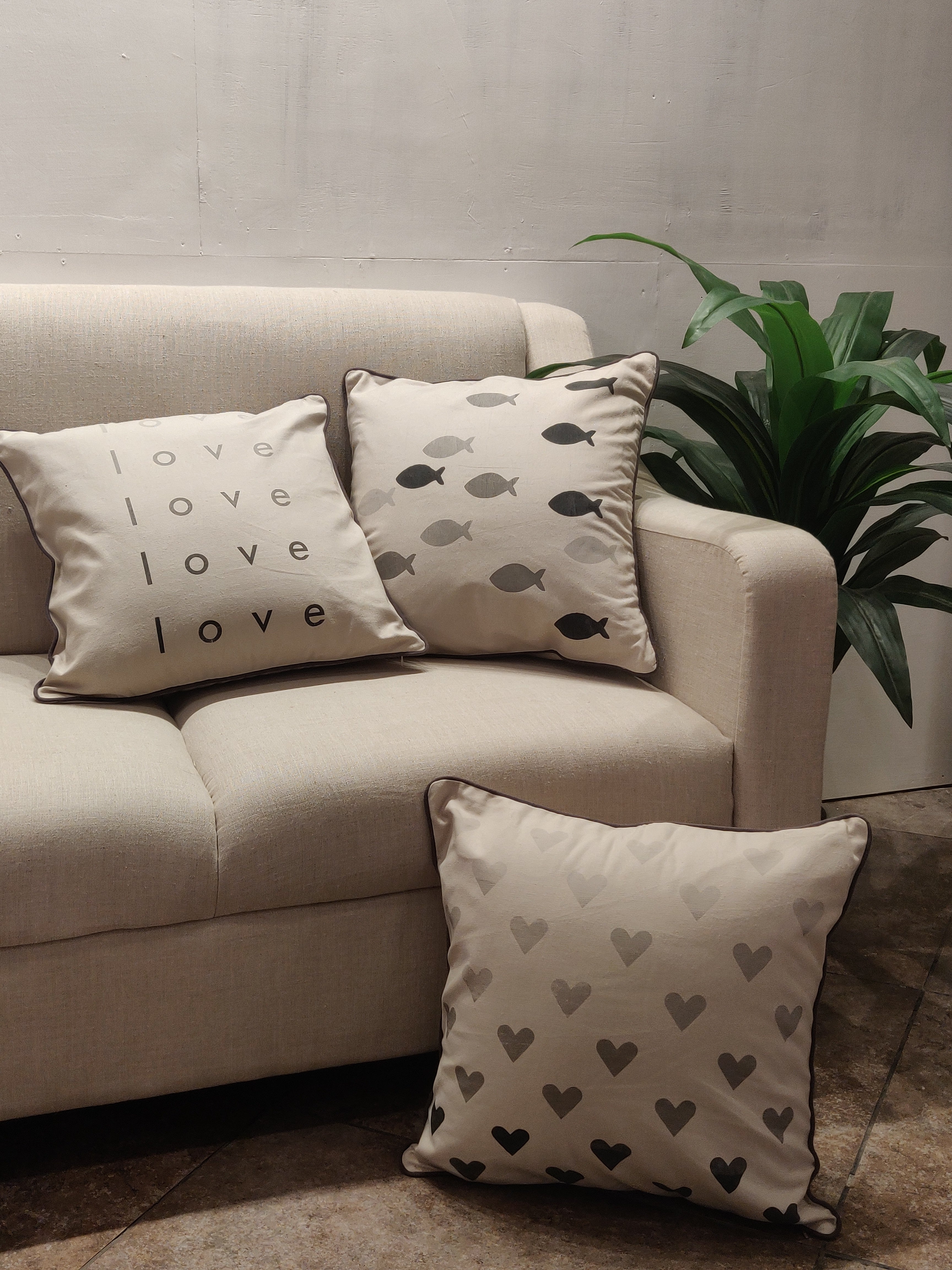 Love Haven Cushion Covers