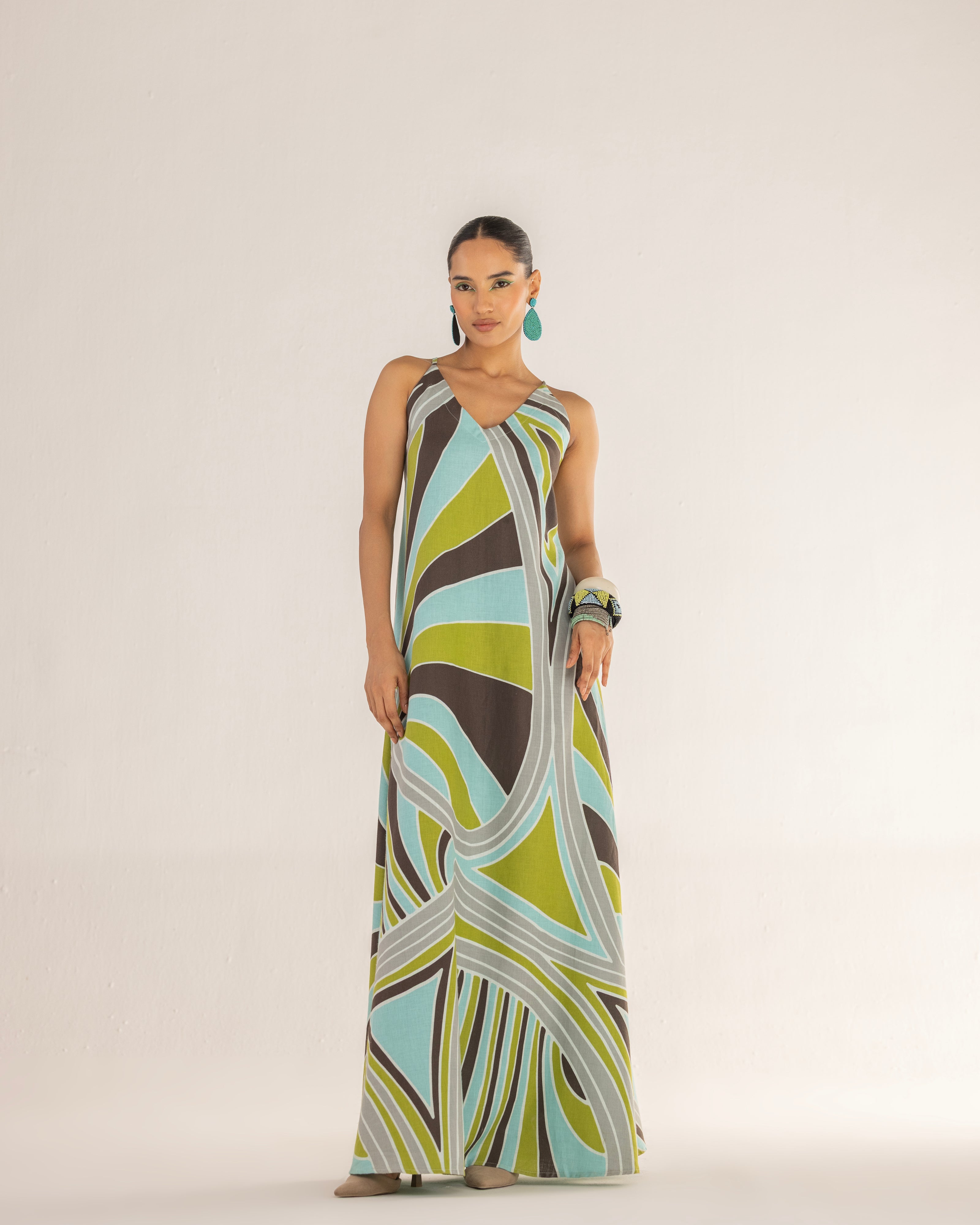 MIRAGE CRISS-CROSS DRESS