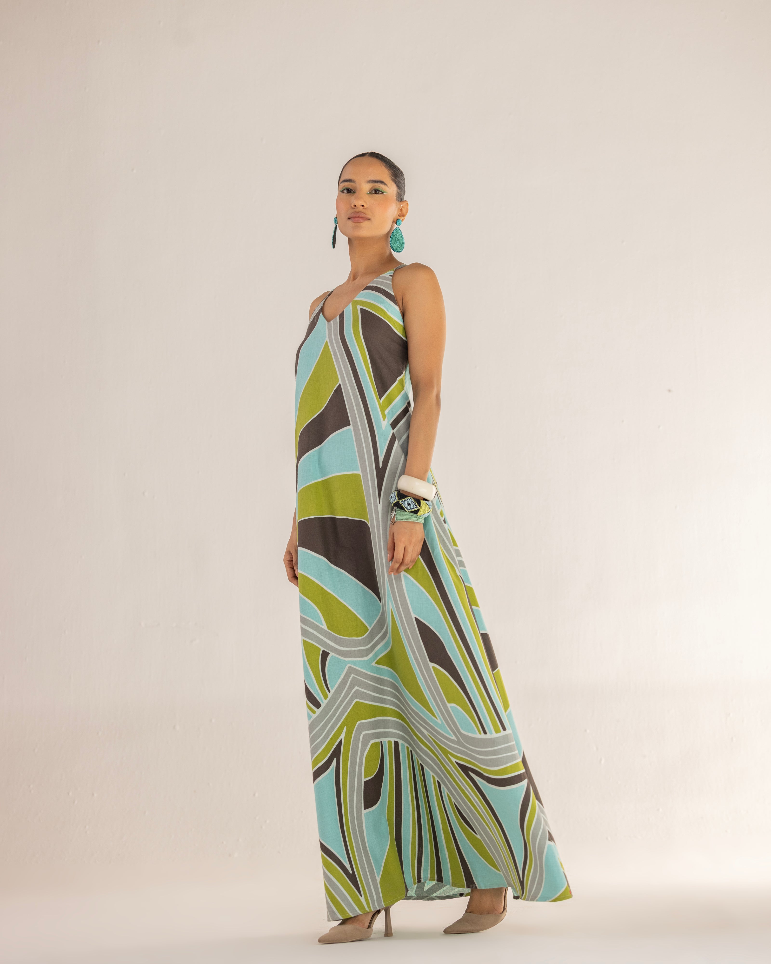MIRAGE CRISS-CROSS DRESS