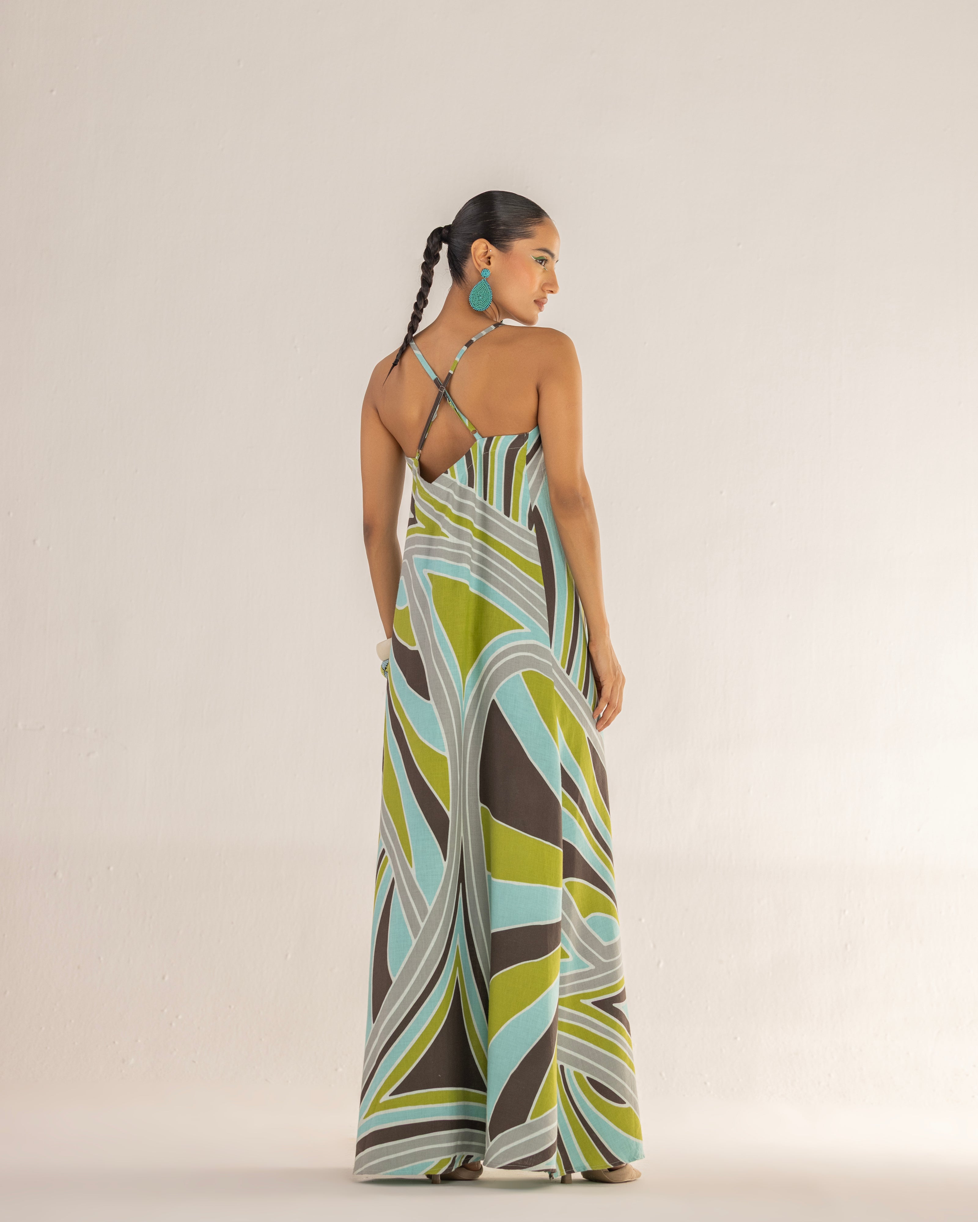 MIRAGE CRISS-CROSS DRESS