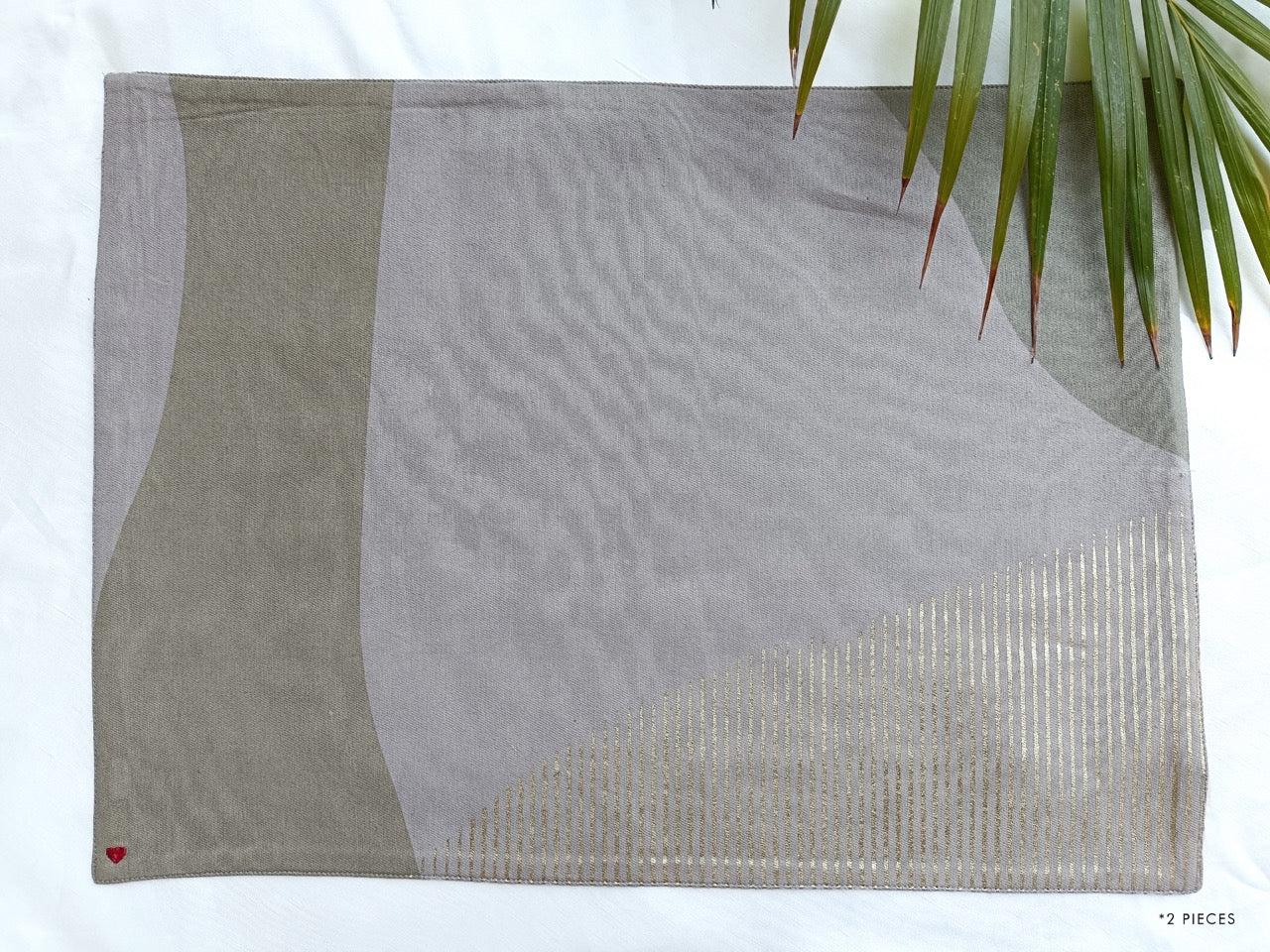 Mountain Scapes Table Mat Set of 4 - Natural Sage