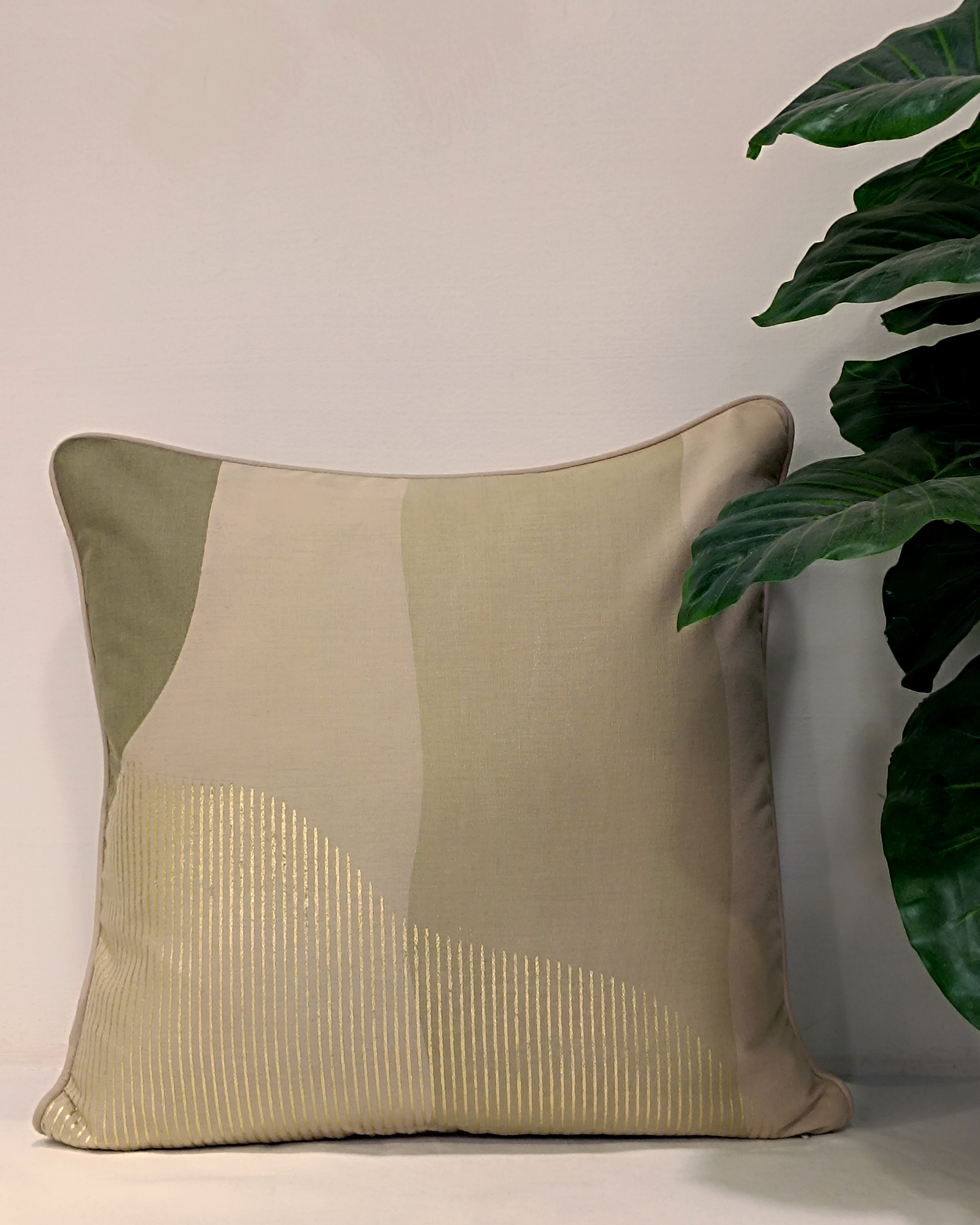 Mountain Scapes Cushion Cover Set of 3 - Natural Sage