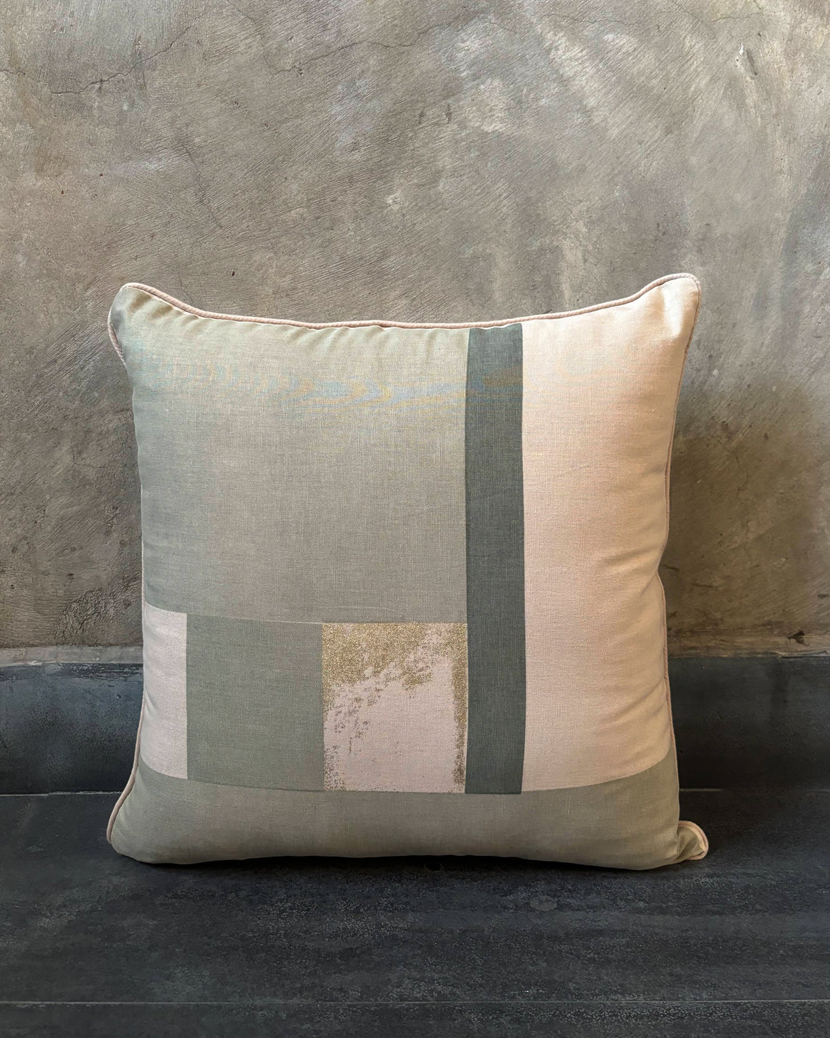 No Grey Area Cushion Cover Set of 3 - Sage