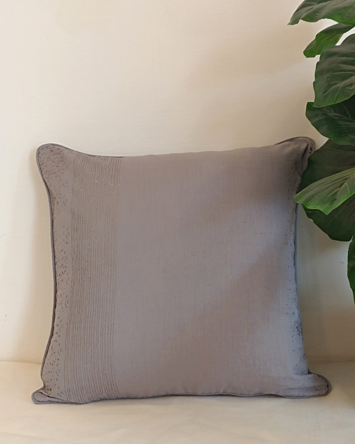 Varq Cushion Cover Set of 3 - Shadow Blue