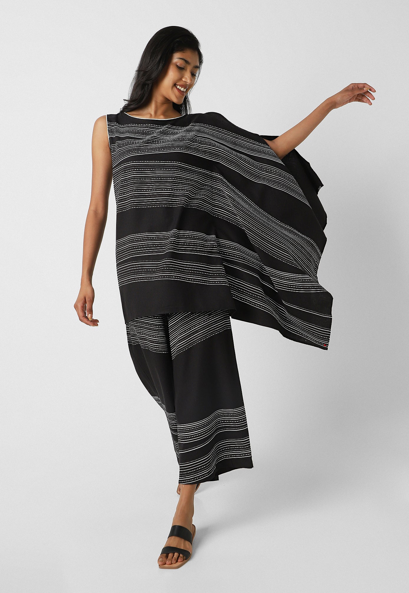 Creeks One side Kaftan Co-ord