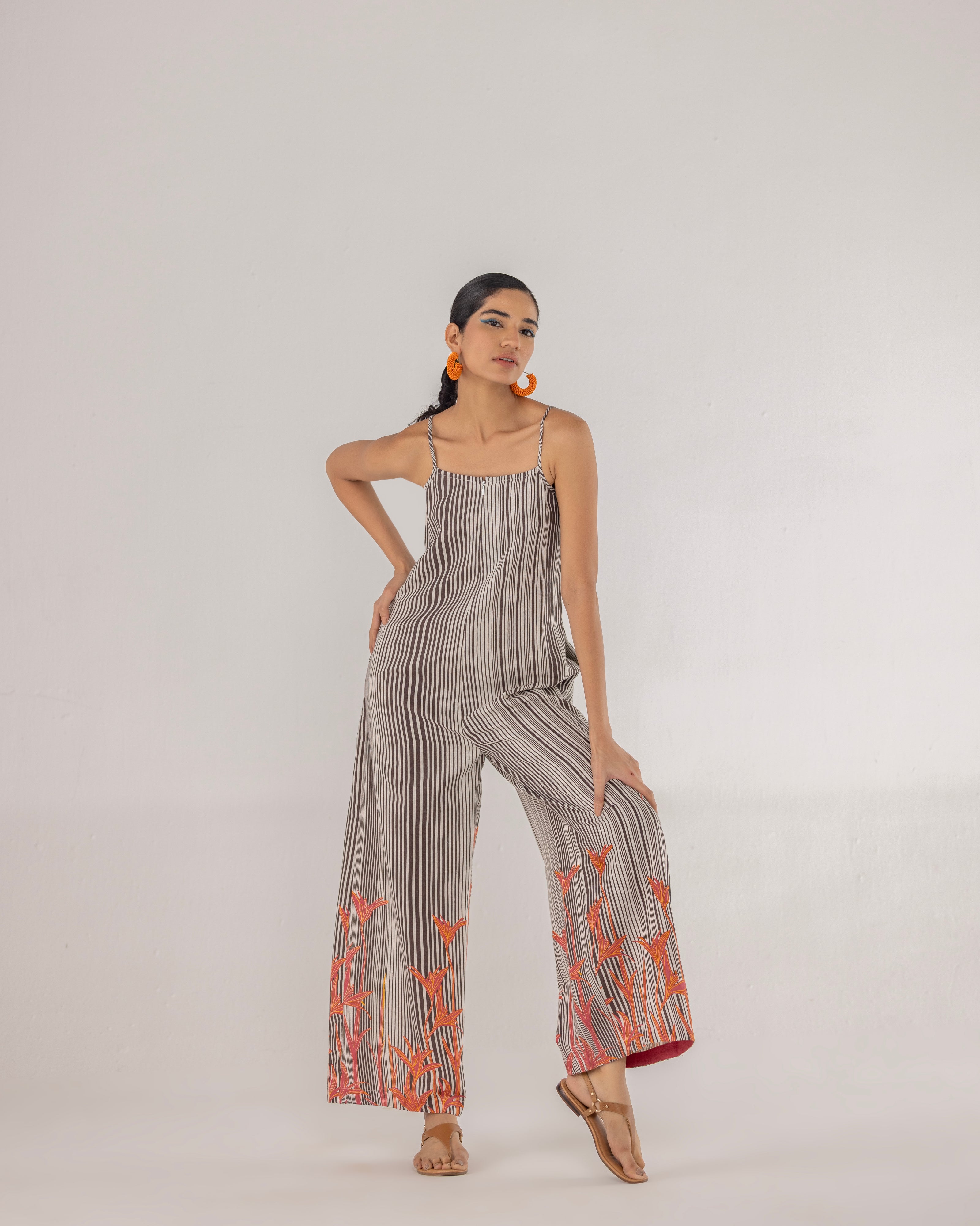 RETRO TWIST JUMPSUIT