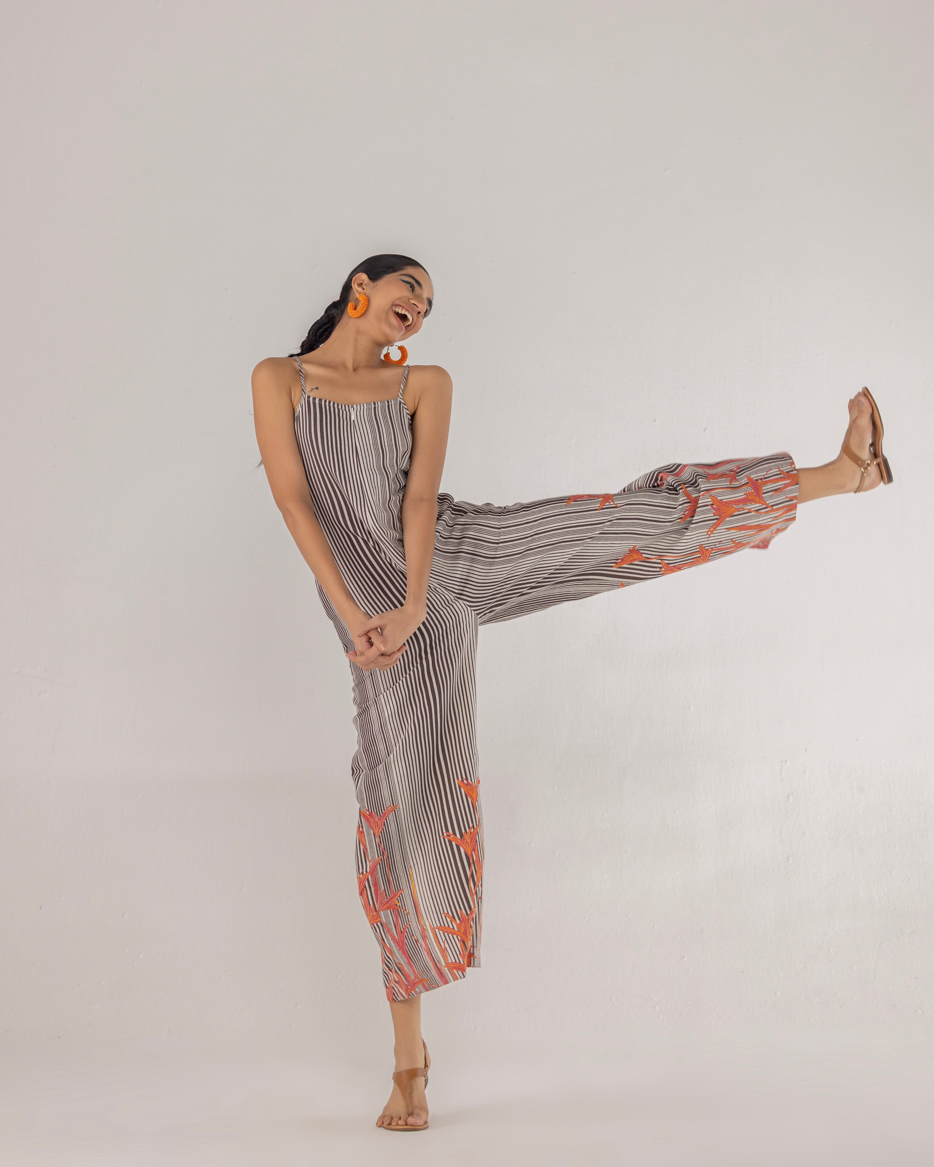 RETRO TWIST JUMPSUIT