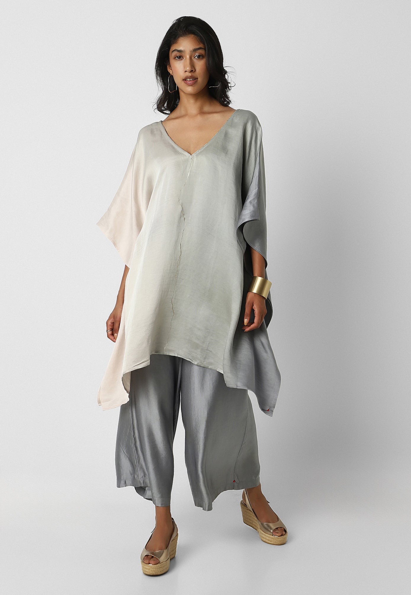 Shaded Gold Lightning Square Co-ord