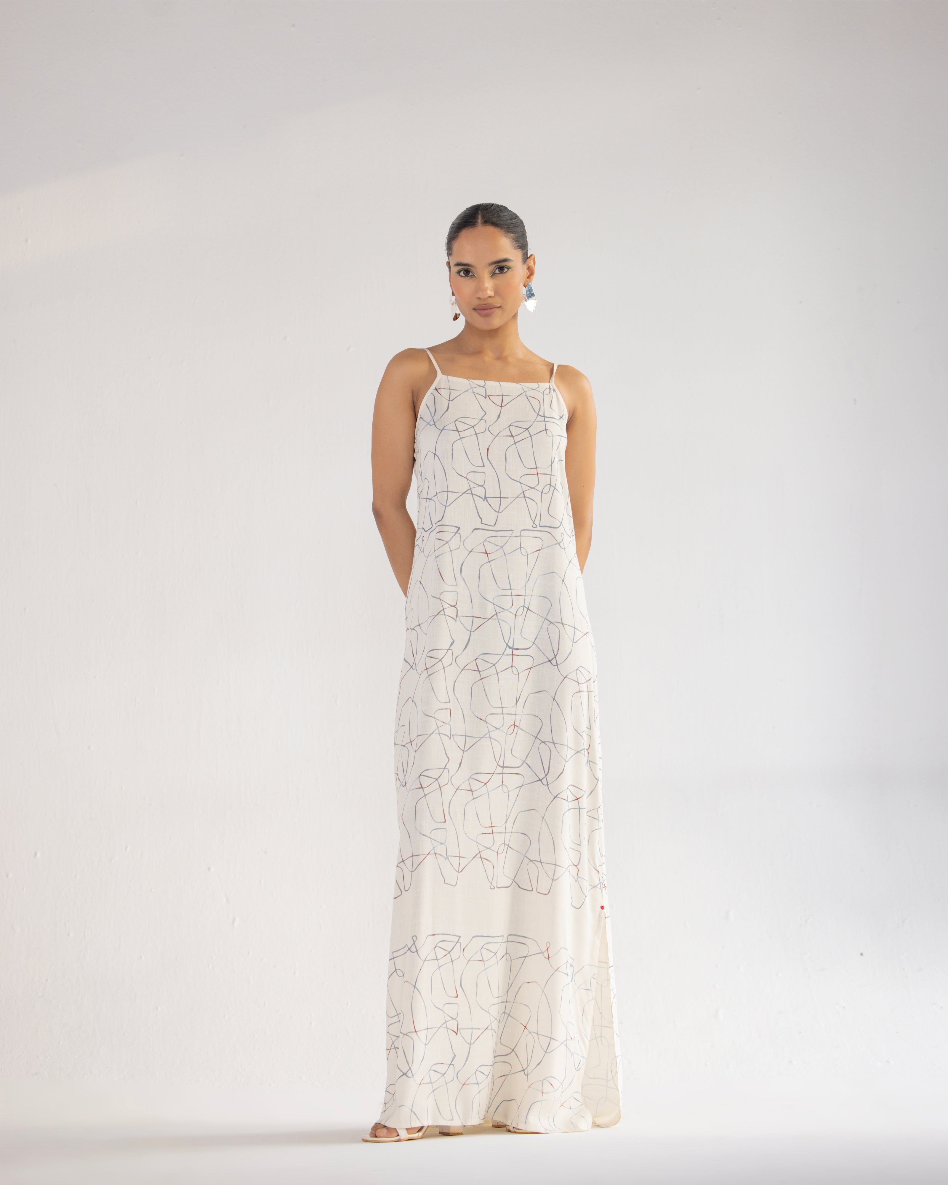 TANGLES STRAP DRESS