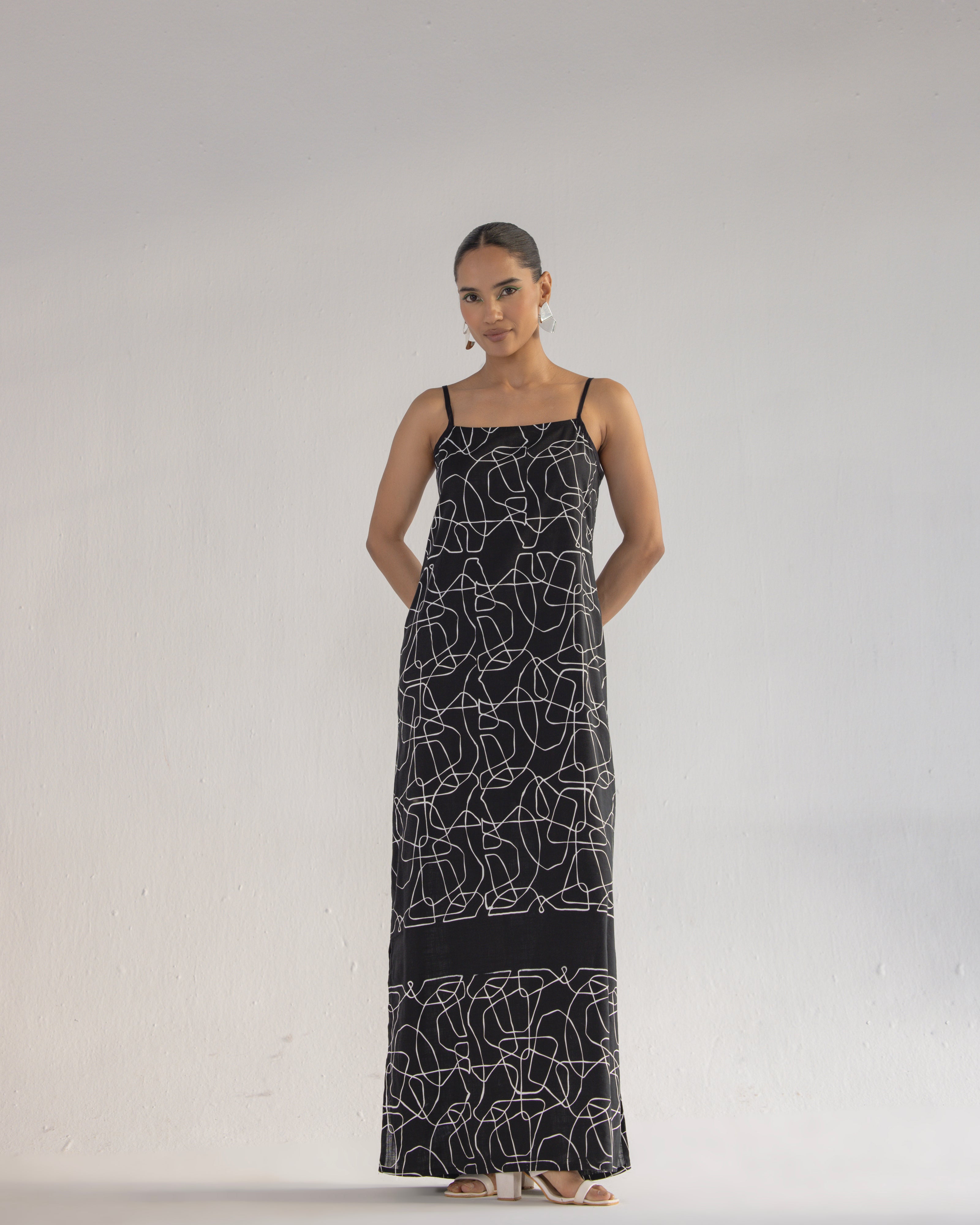 TANGLES STRAP DRESS