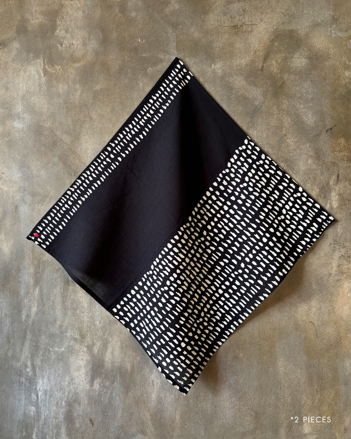 Forest Land Napkins Set of 4 - Black