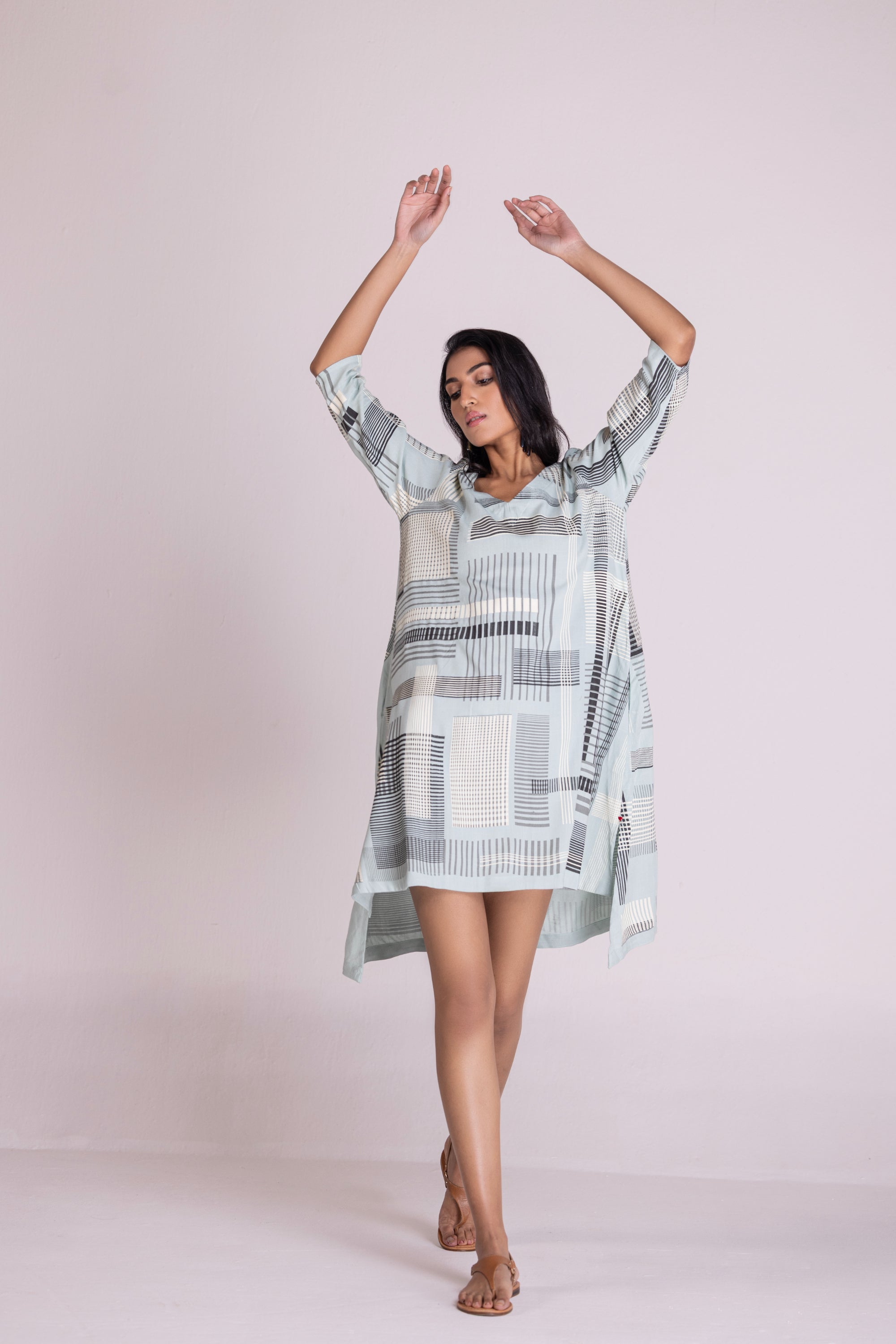 CHECKERS RHAPSODY DRESS