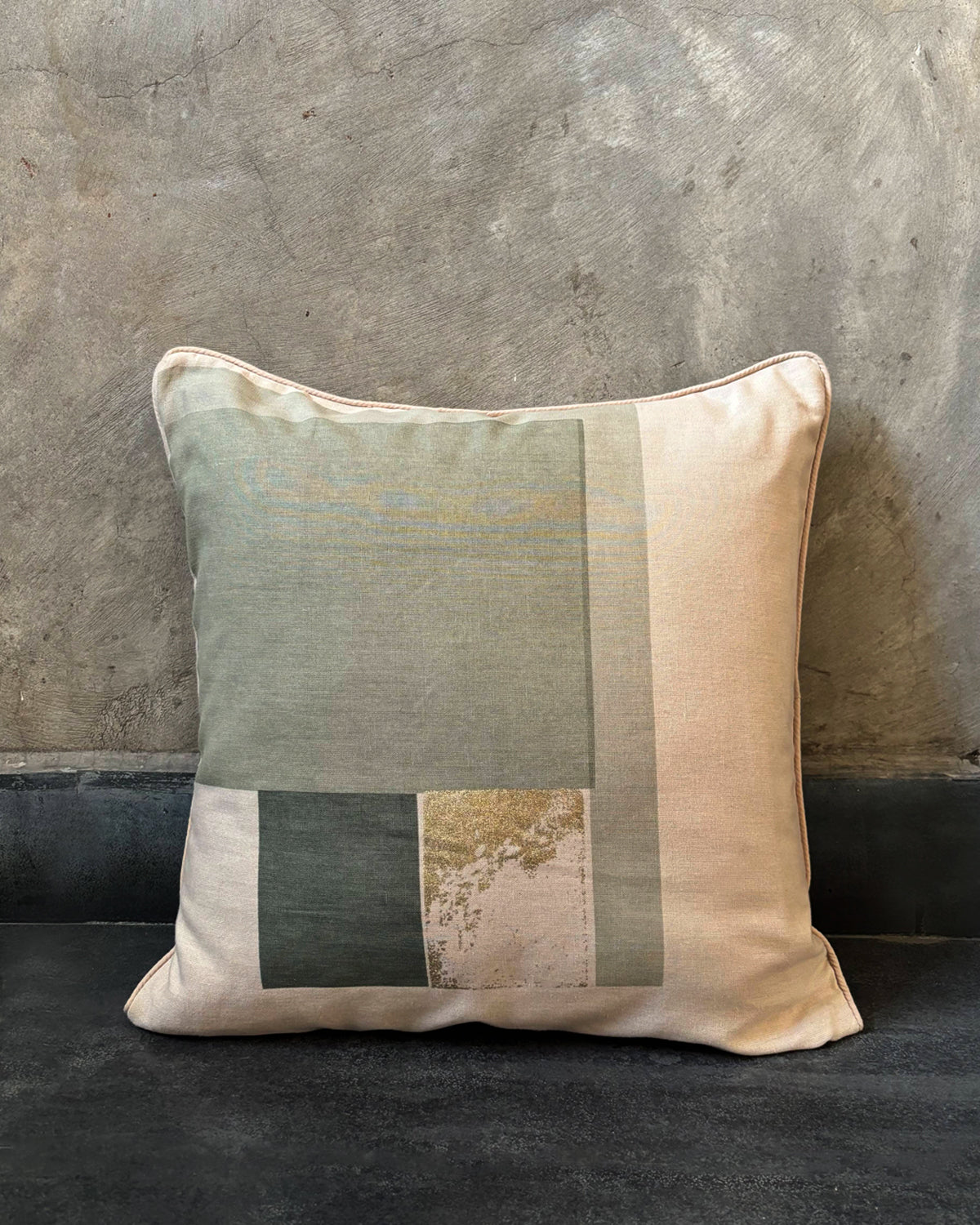 No Grey Area Cushion Cover Set of 3 - Sage