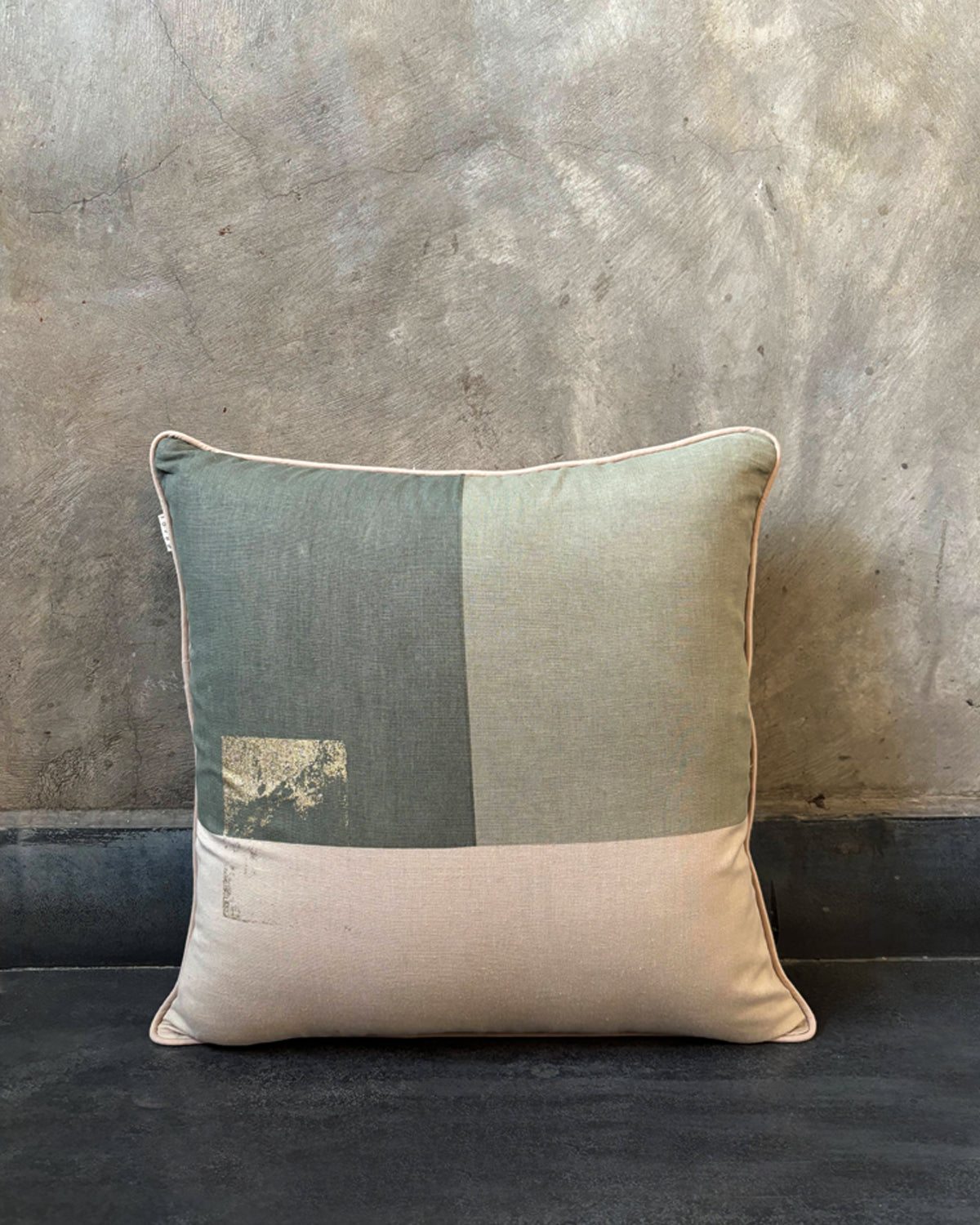 No Grey Area Cushion Cover Set of 3 - Sage