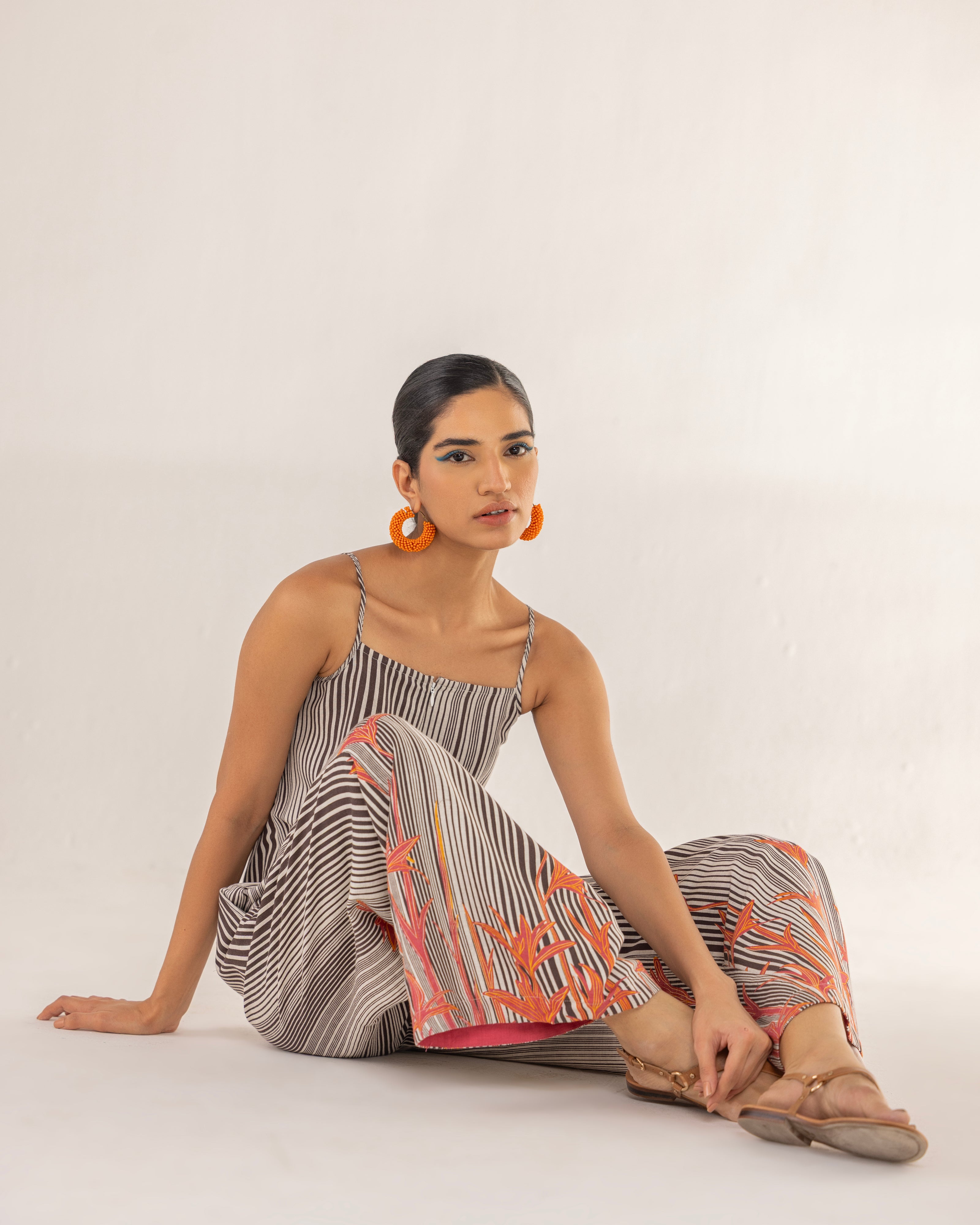 RETRO TWIST JUMPSUIT