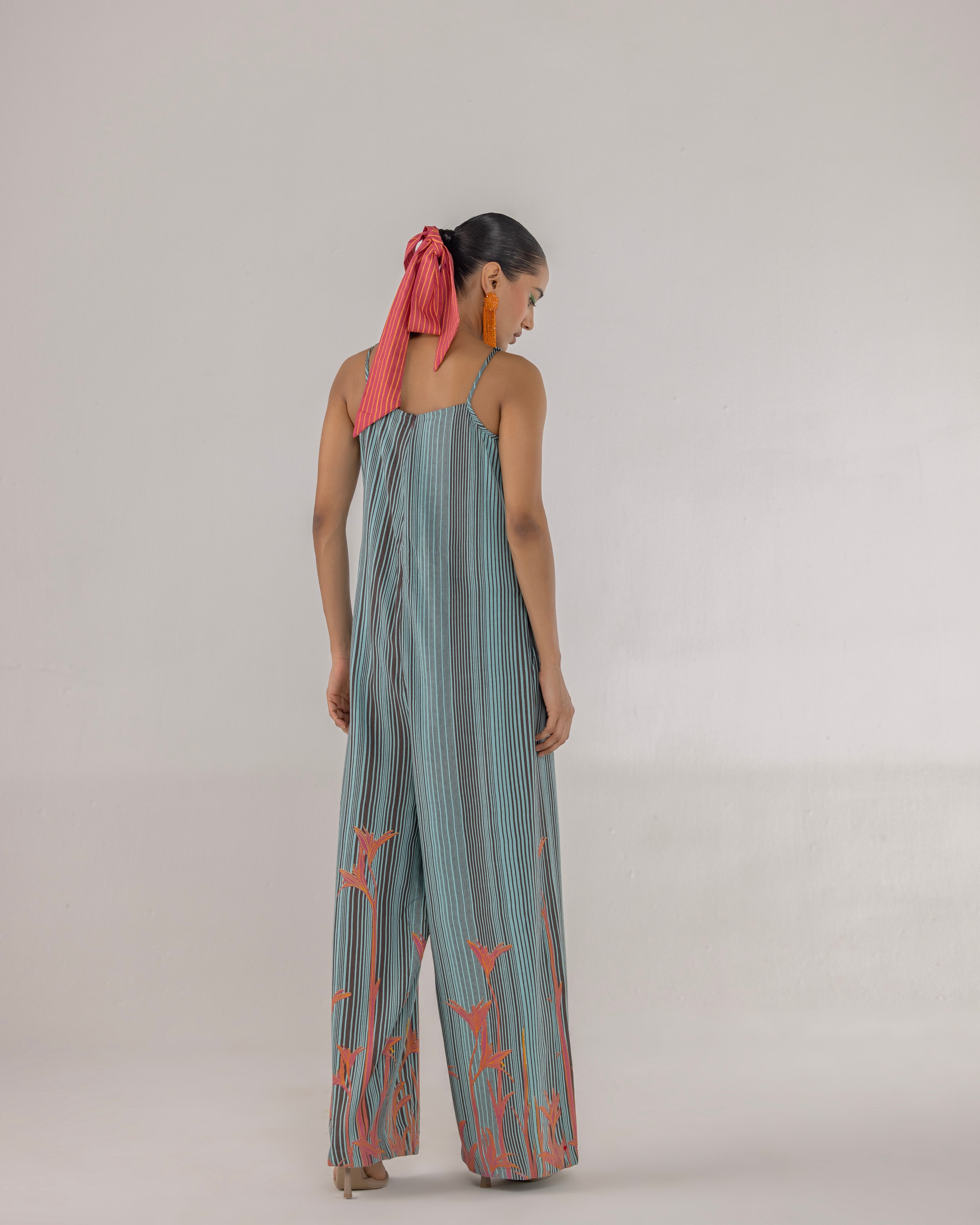 RETRO TWIST JUMPSUIT